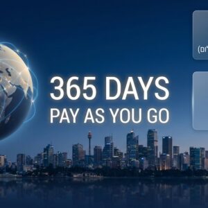 חבילת גלישה לחול Europe PLUS — Pay As You Go / 365 ימים