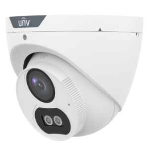 מצלמת כיפה אנלוגית, צבע מלא בלילה 5MP לתנאי חוץ מסדרת Whale -Colorhunter, עדשה קבועה 2.8 מ"מ, תאורת לילה: WarmLight ל40 מטר, מיקרופון מובנה