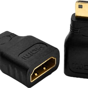 מתאם HDMI נקבה למיני HDMI זכר