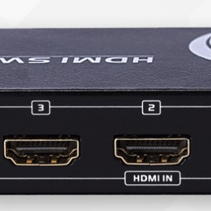 קופסת מיתוג HDMI 3:1 תומכת 2K , 4K@30HZ