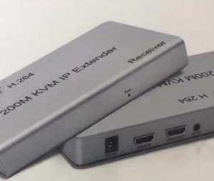 מרחיק USB+HDMI על גבי רשת 200 מטר כולל IR+IP