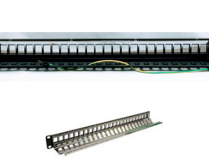 לוח תיקון / פאץ׳ פאנל CAT6A Inginium 24 פורט