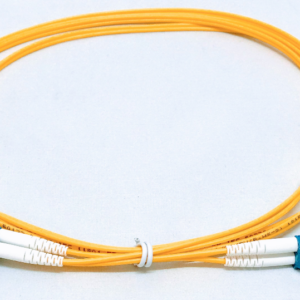 מגשר אופ' LC-UPC/LC-UPC OS2 SM Duplex צהוב 1מ'