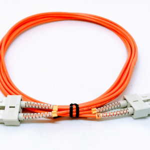 מגשר אופ' SC-D/SC-D OM2 MM Duplex כתום 1מ'