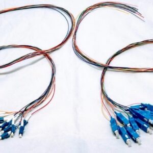 מארז 12 פיגטייל Simplex בצבעים SM/UPC מחבר SC מטר 1