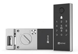 מנעול חכם EZVIZ CS-DL03 — טביעת אצבע + כרטיס קירבה + סיסמה