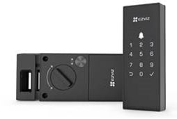 מנעול חכם EZVIZ CS-DL03 BK — ביטול נעילה מרחוק, סיסמת גישה זמנית