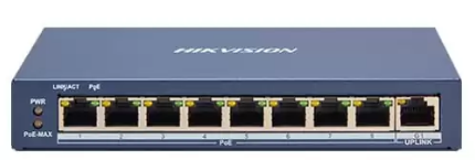 מתג POE CCTV מנוהל בענן 9 פורט | DS-3E1309P-EI