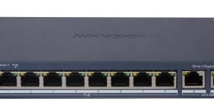 מתג POE CCTV מנוהל בענן 10 פורט | DS-3E1510P-EI