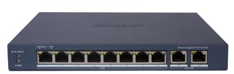 מתג POE CCTV מנוהל בענן 10 פורט | DS-3E1510P-EI