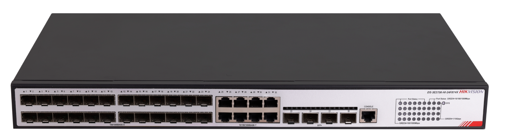 מתג ליבה L3 מנוהל HI Core Hikvision | DS-3E2736-HI