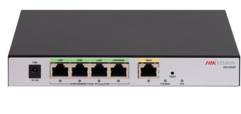 ראוטר מקצועי 5 פורט ניהול עד 100 משתמשים בענן POE VPN