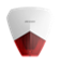 אזעקה היברידית , סירנה פנימית אור אדום IP54 105dB