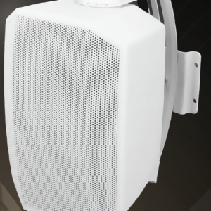 רמקול תיבה חיצוני מוזיקלי 6.5' POLMAN IN/OUTDOOR, עוצמה 160W, בורר מצב 8 Ohms או שנאי קו, IP65, מתקן תליה מיוחד 3 מצבים POLMAN צבע לבן מחיר ליחידה אחת