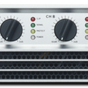 מגבר 4 ערוצים 4X300W כולל הגנה מפני עומס יתר POLMAN יורד ל 2אום, 4 אזורים, עד 16 רמקולים