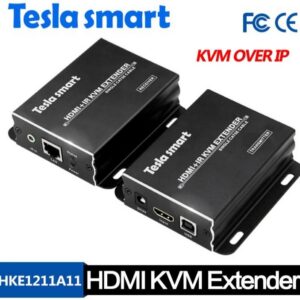 מרחיק HDMI KVM Over IP 120מ + IR — Tesla